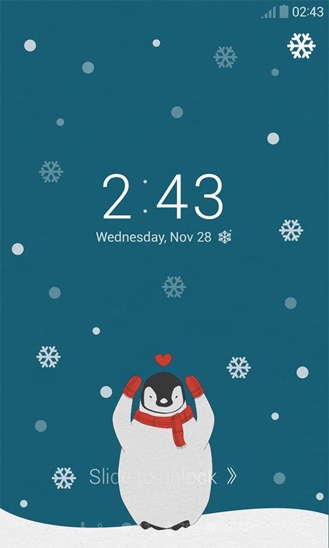 Penguin Dodol Locker Theme
