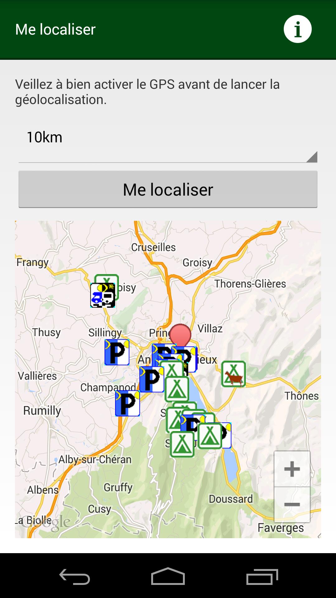 Aires de Camping Car (France)