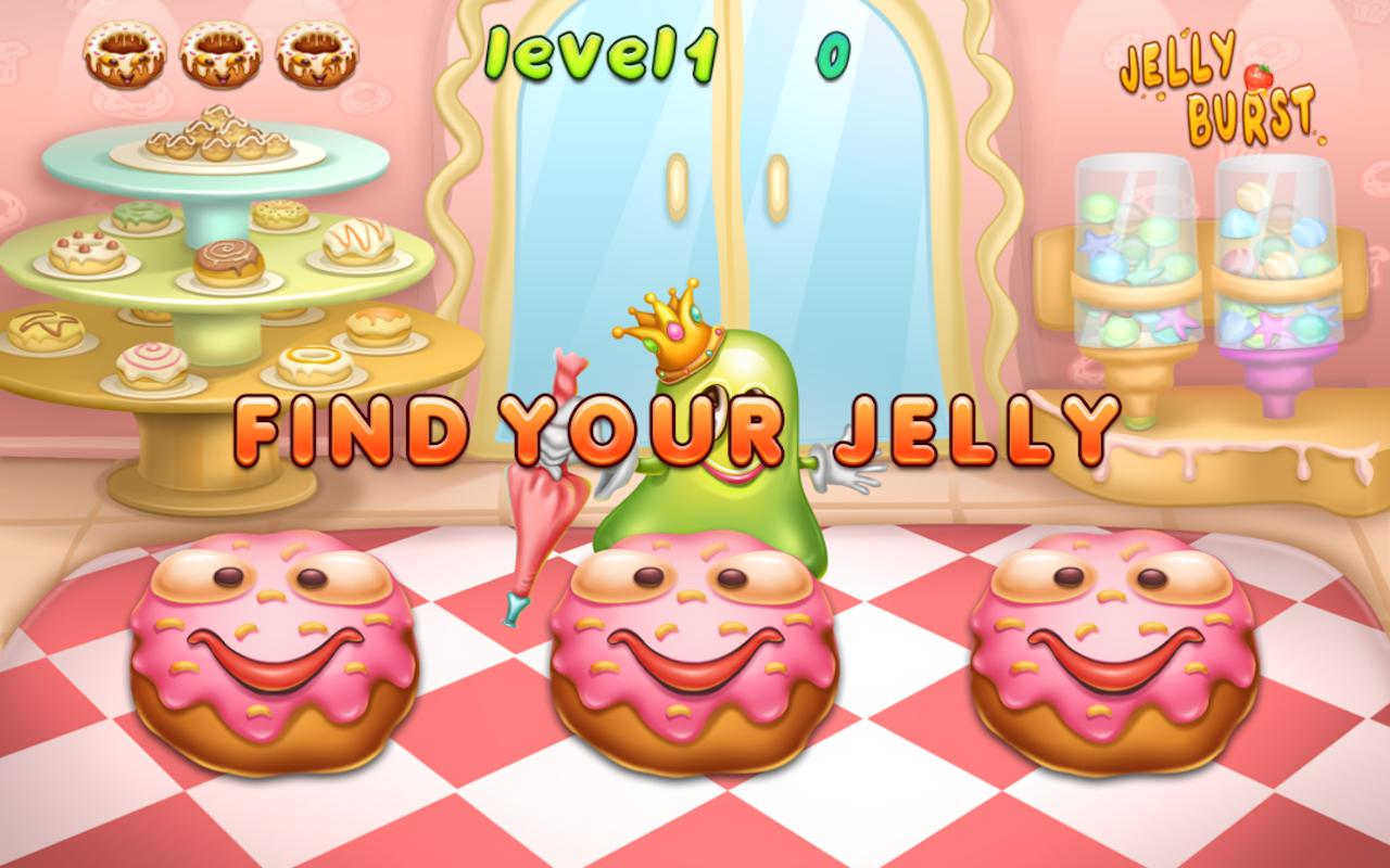 Jelly Burst Candies Donuts