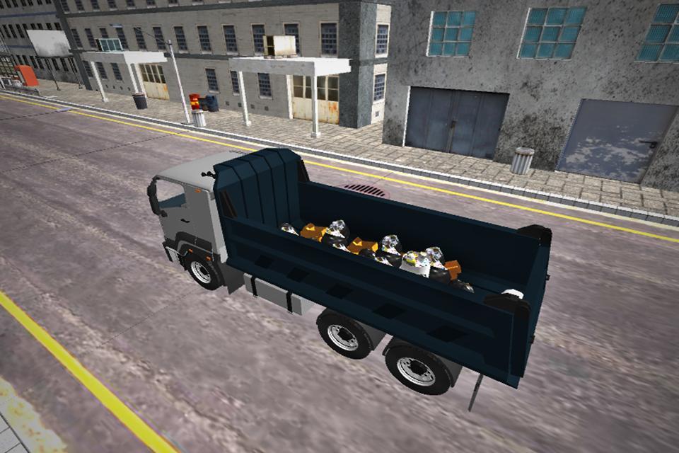 City Garbage Truck Driver Sim