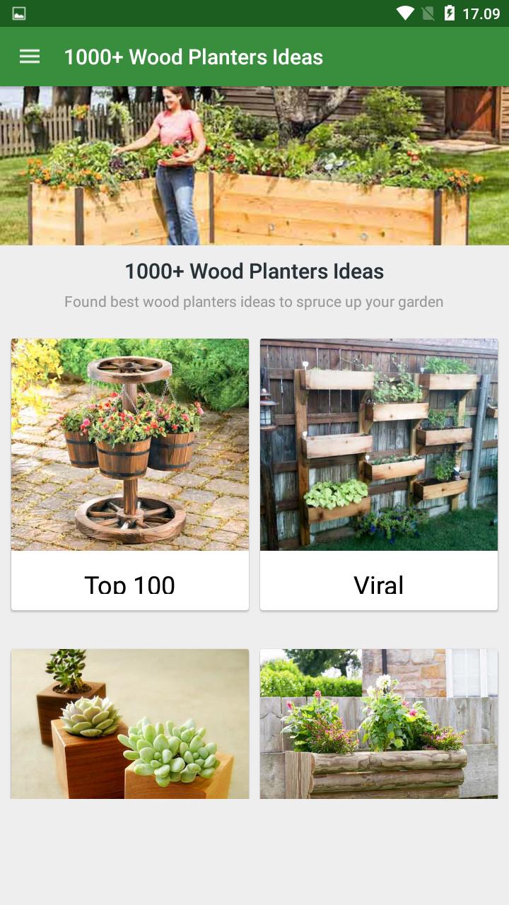 1000+ Wood Planters Ideas