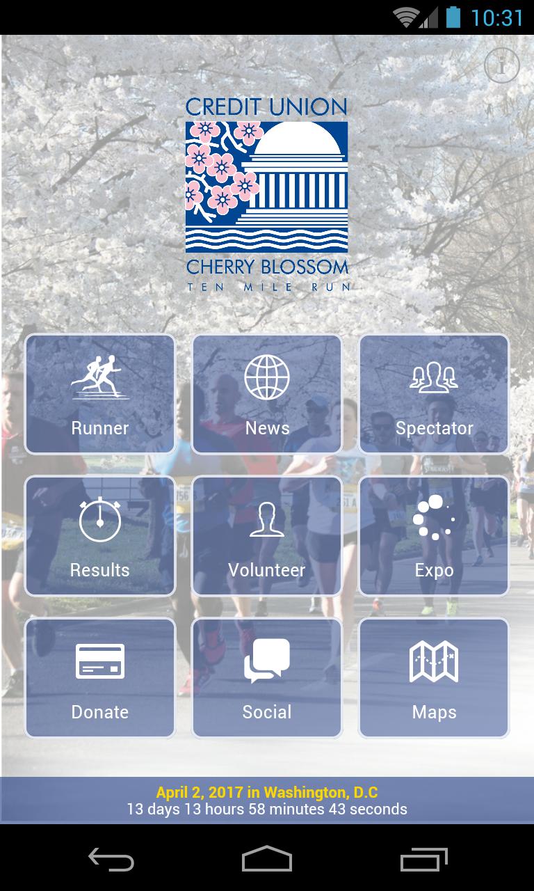 Cherry Blossom 10 Mile Run