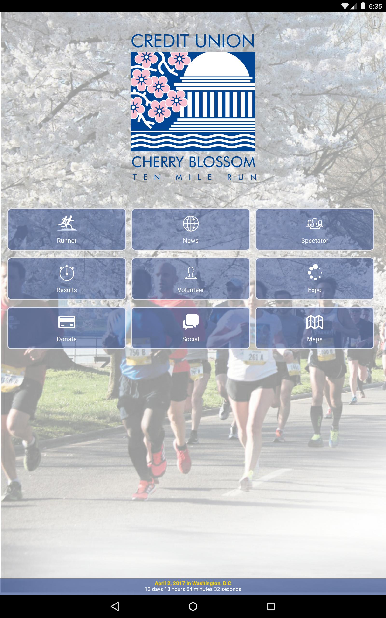 Cherry Blossom 10 Mile Run