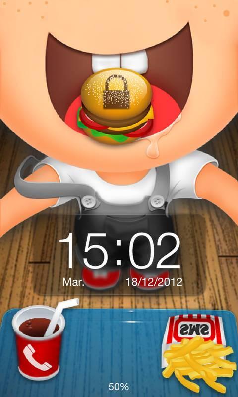Fast Food theme Go Locker