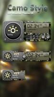 Camo GO Weather Widget Theme