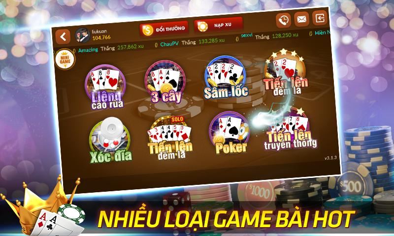 Game danh bai doi thuong JQK