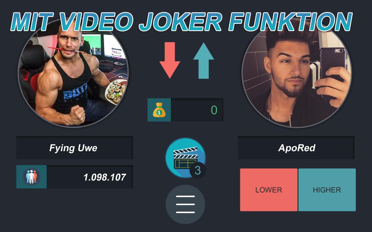 Higher Lower - german YouTuber