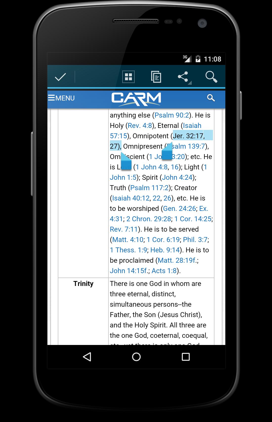 Verse Popup:Bible Notification