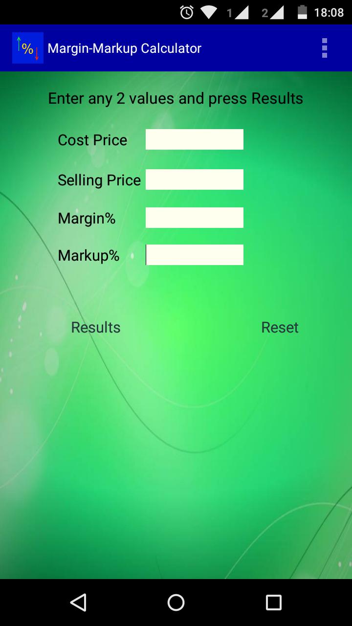 Margin Markup Calculator- BETA