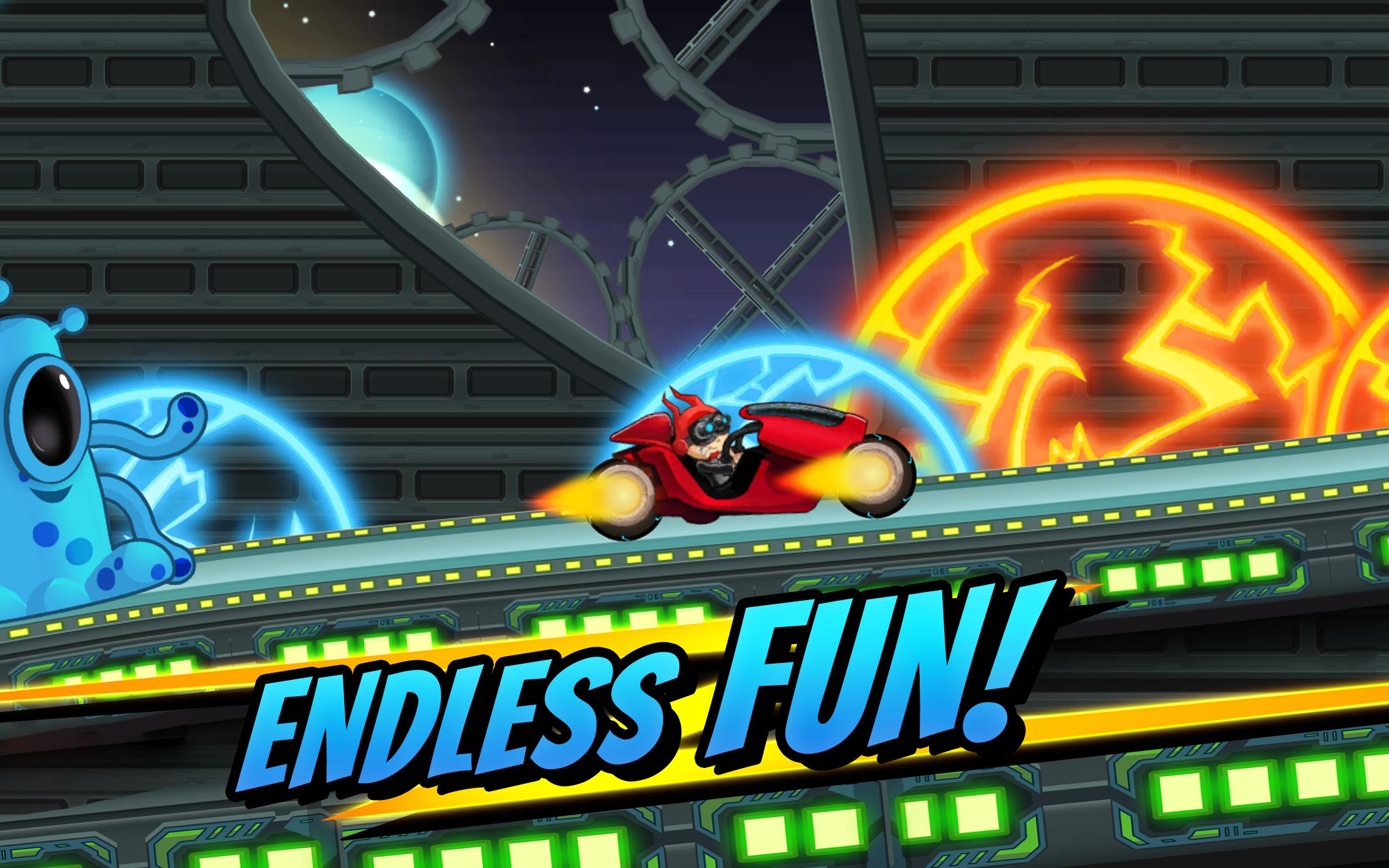 Superheroes Car Racing