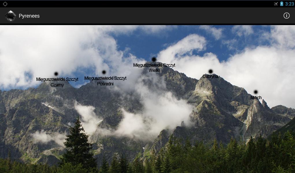 Peak Search - Pyrenees