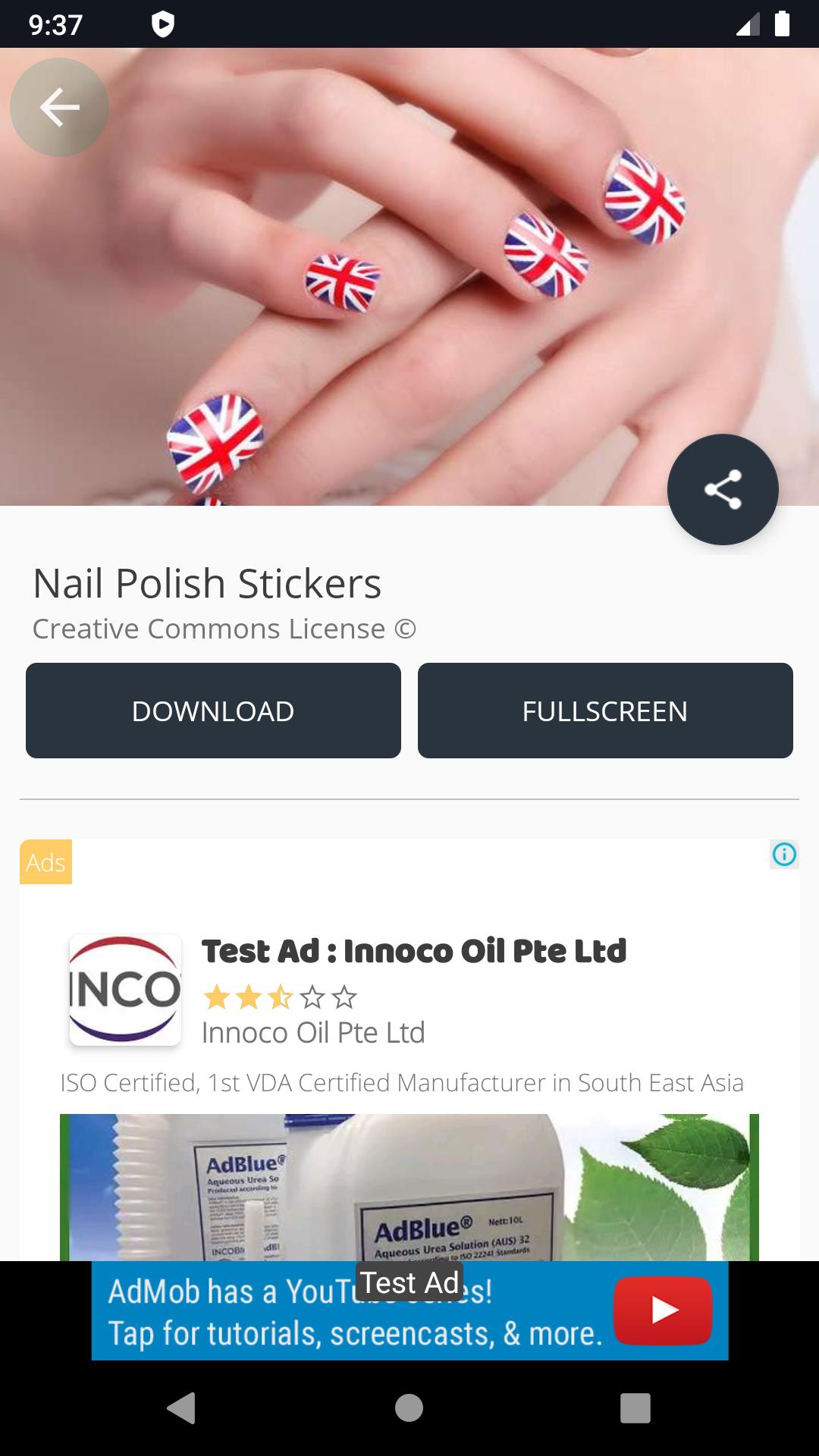 Nail Polish Stickers