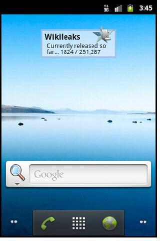 Wikileaks Widget