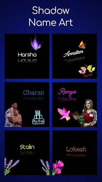 Name Art Photo Editing App