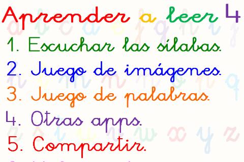 Aprender a Leer 4