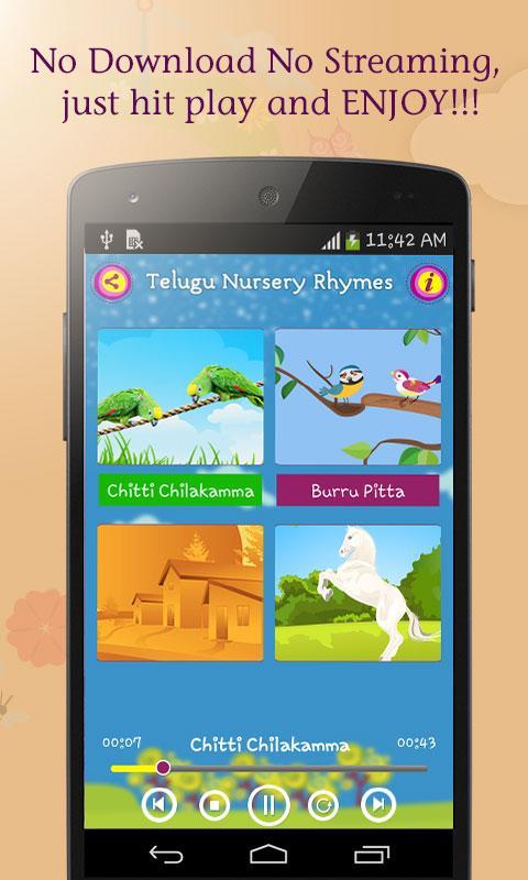 50 Telugu Nursery Rhymes