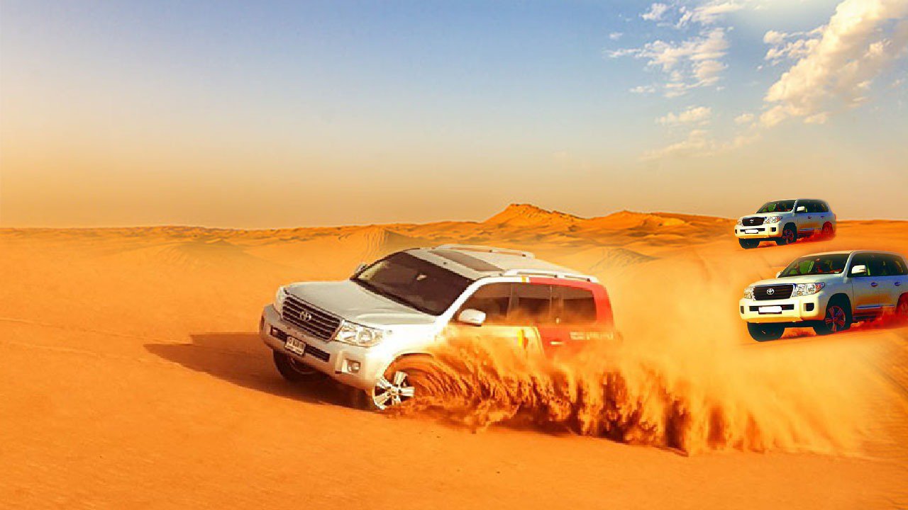 Dubai Desert Safari Drift Jeep