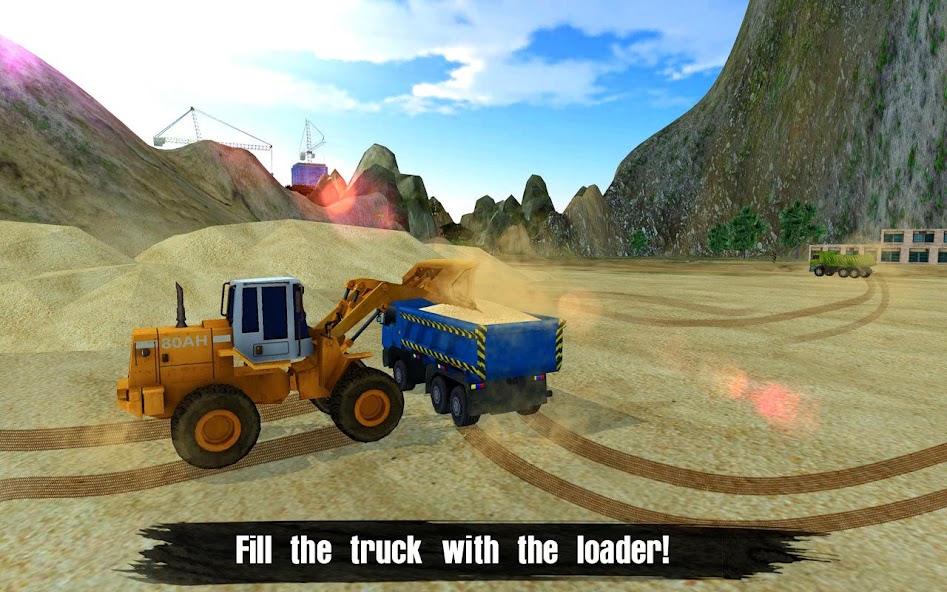 Loader & Dump Truck Hill SIM