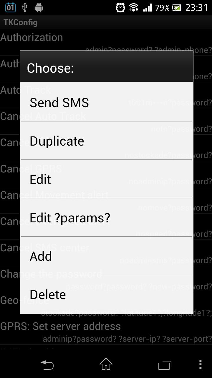 SMS Config Tool for TK 102