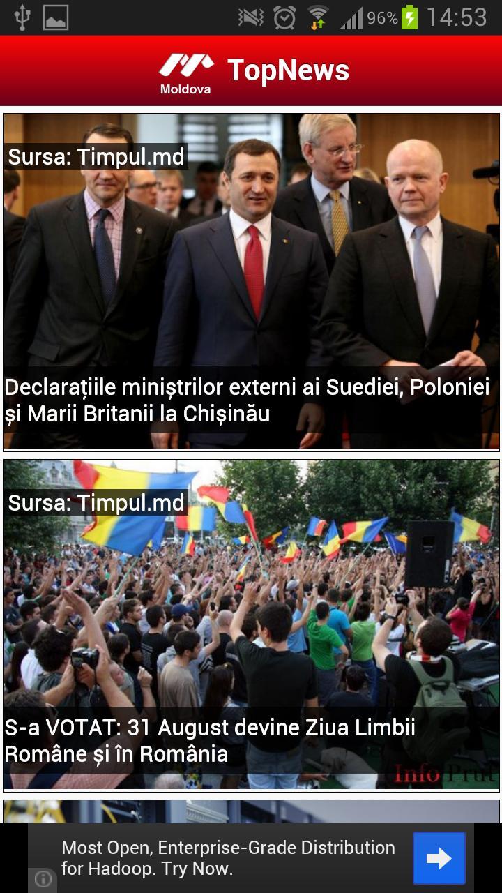 Top News - stiri din Moldova