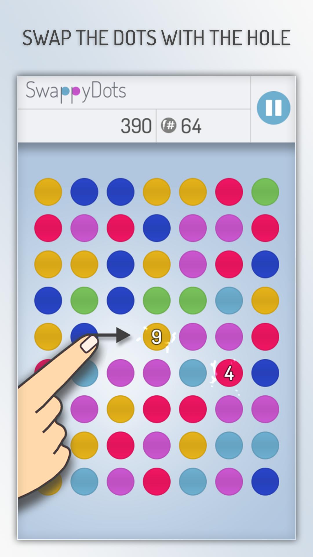 SwappyDots - Match 3 Puzzle