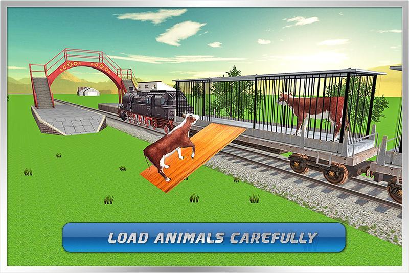 Transport Train: Farm Animals