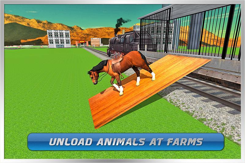 Transport Train: Farm Animals