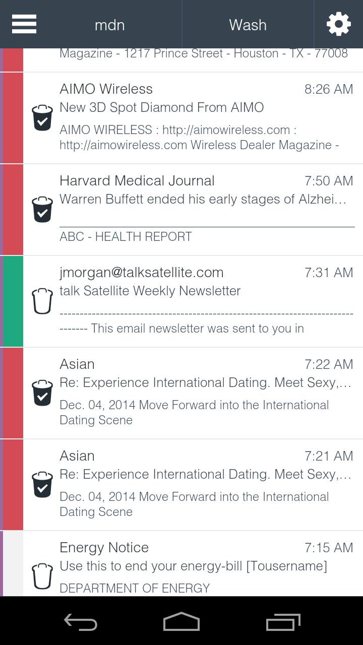 MailWasher Mobile Anti Spam