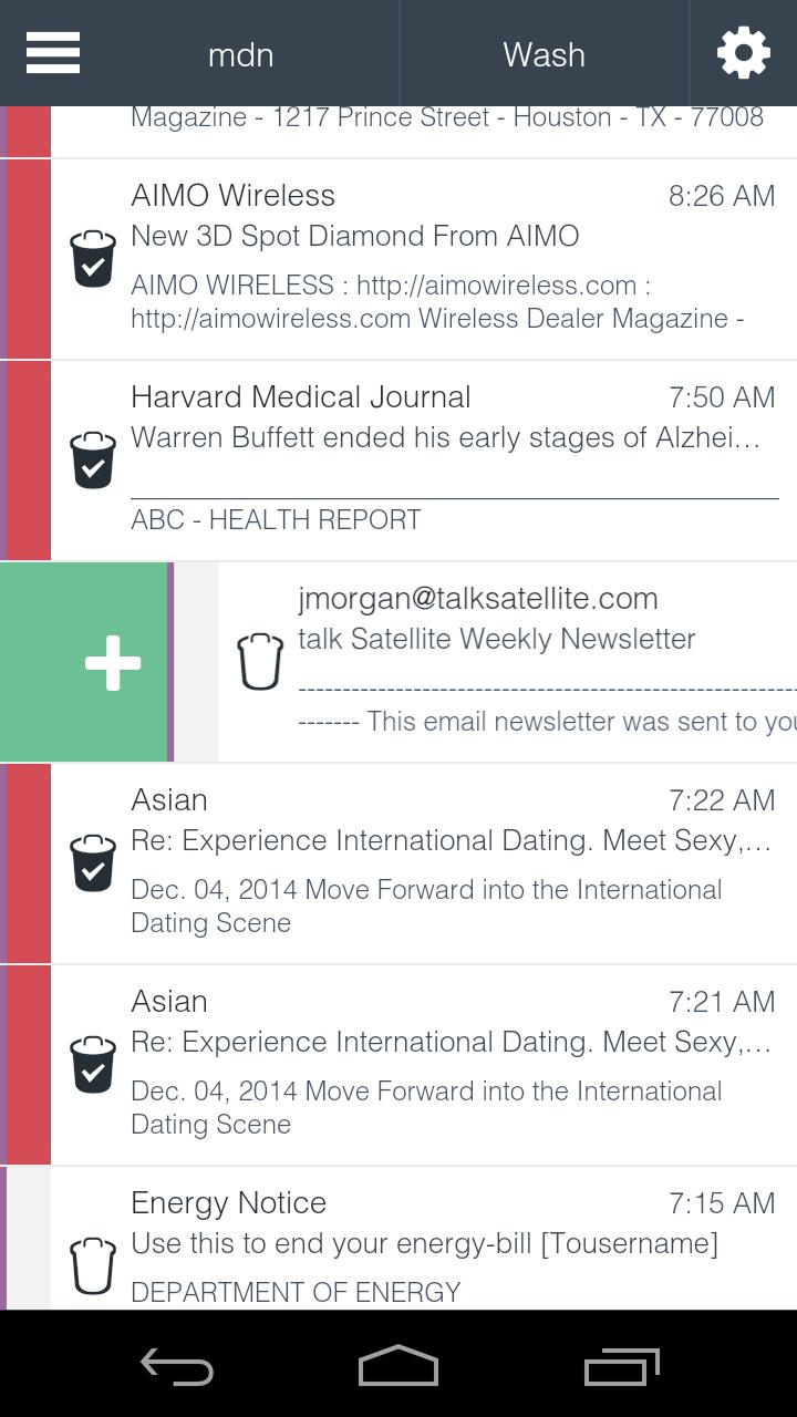 MailWasher Mobile Anti Spam