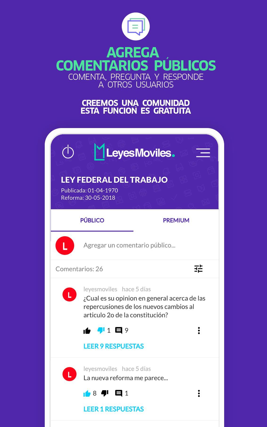 Leyes Moviles