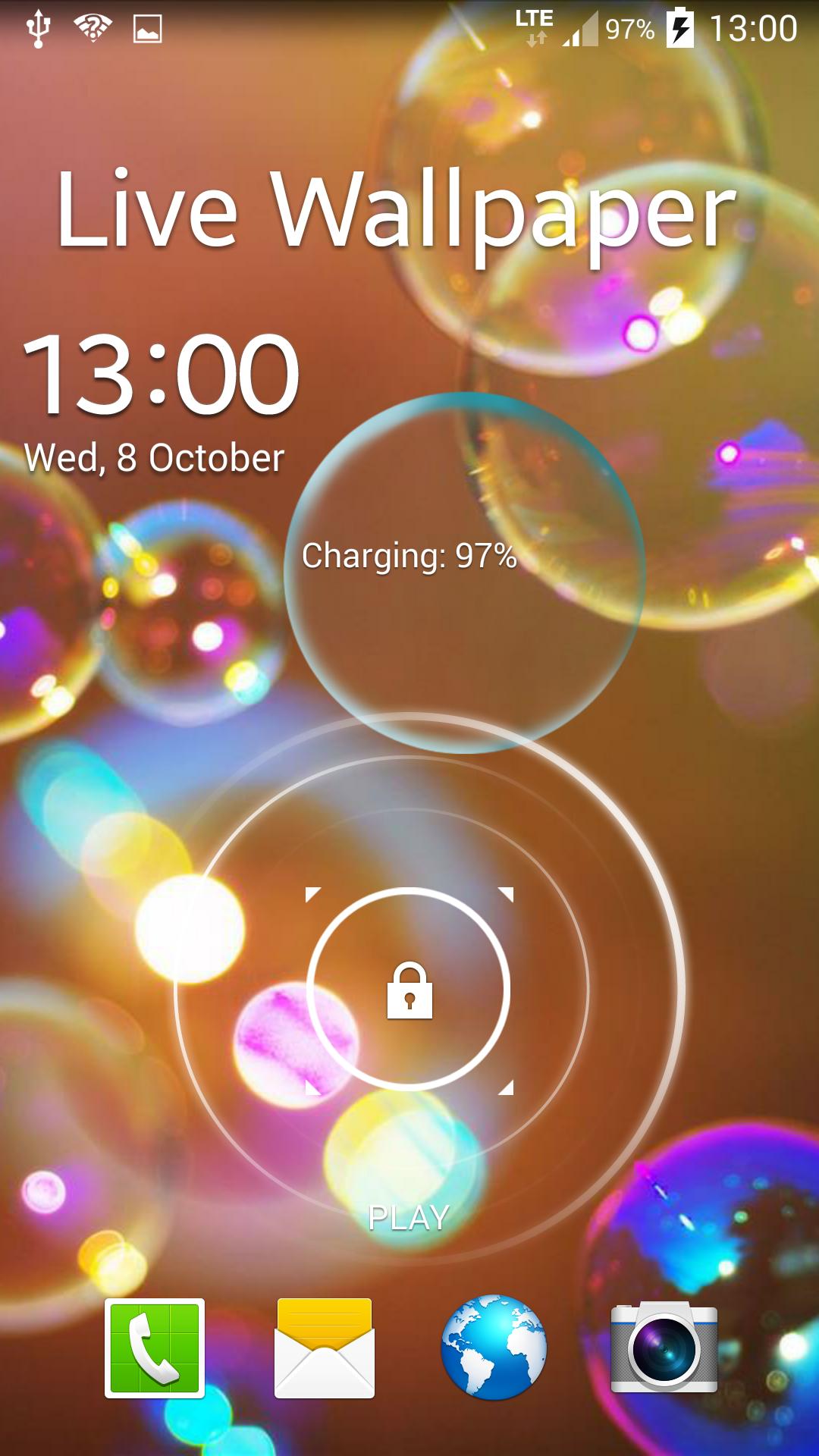 Soap Bubbles Live Wallpaper