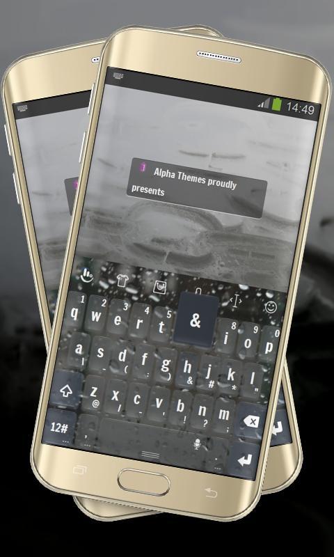 Rainy Day Keypad Cover