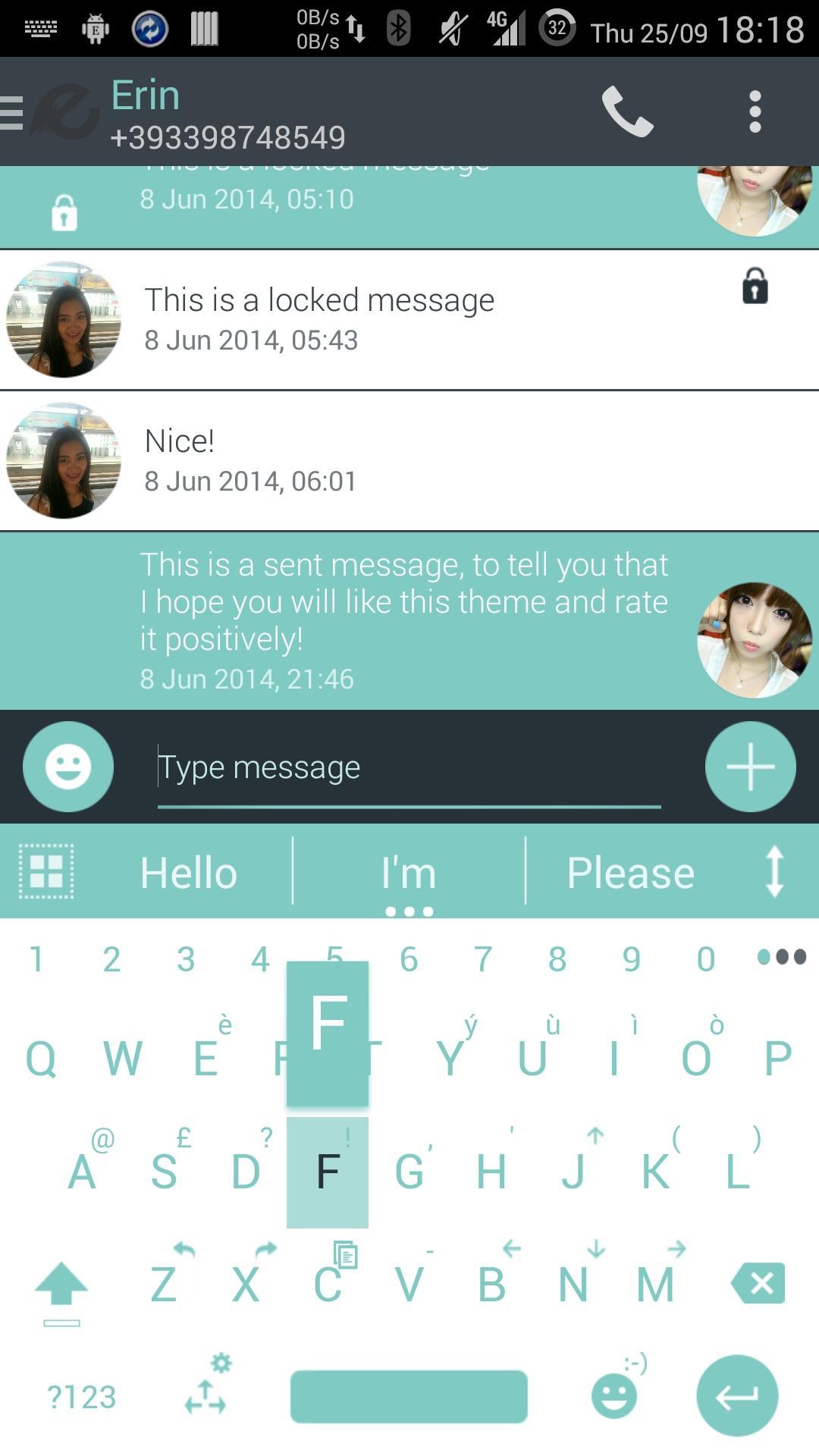 AI Keyboard Theme Droid Soft