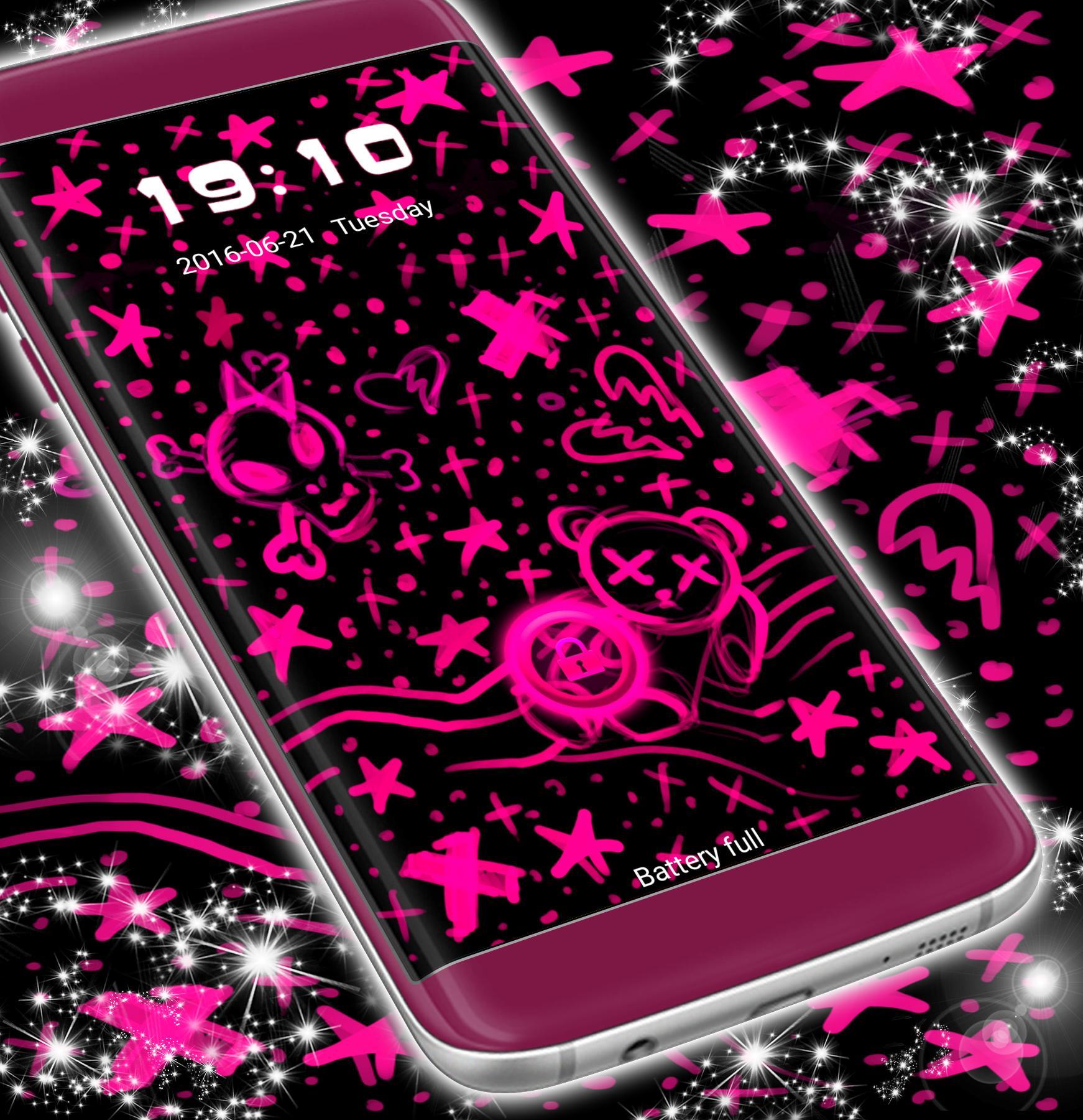 Emo Pink Locker Theme