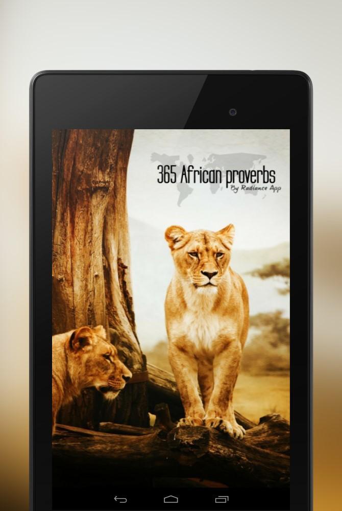 An african quote per day