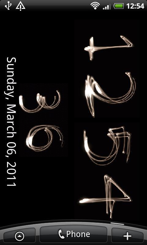 Photo Clock Wallpaper Lite