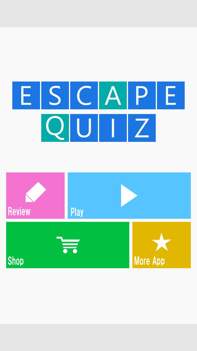escape quiz　-difficult escape-