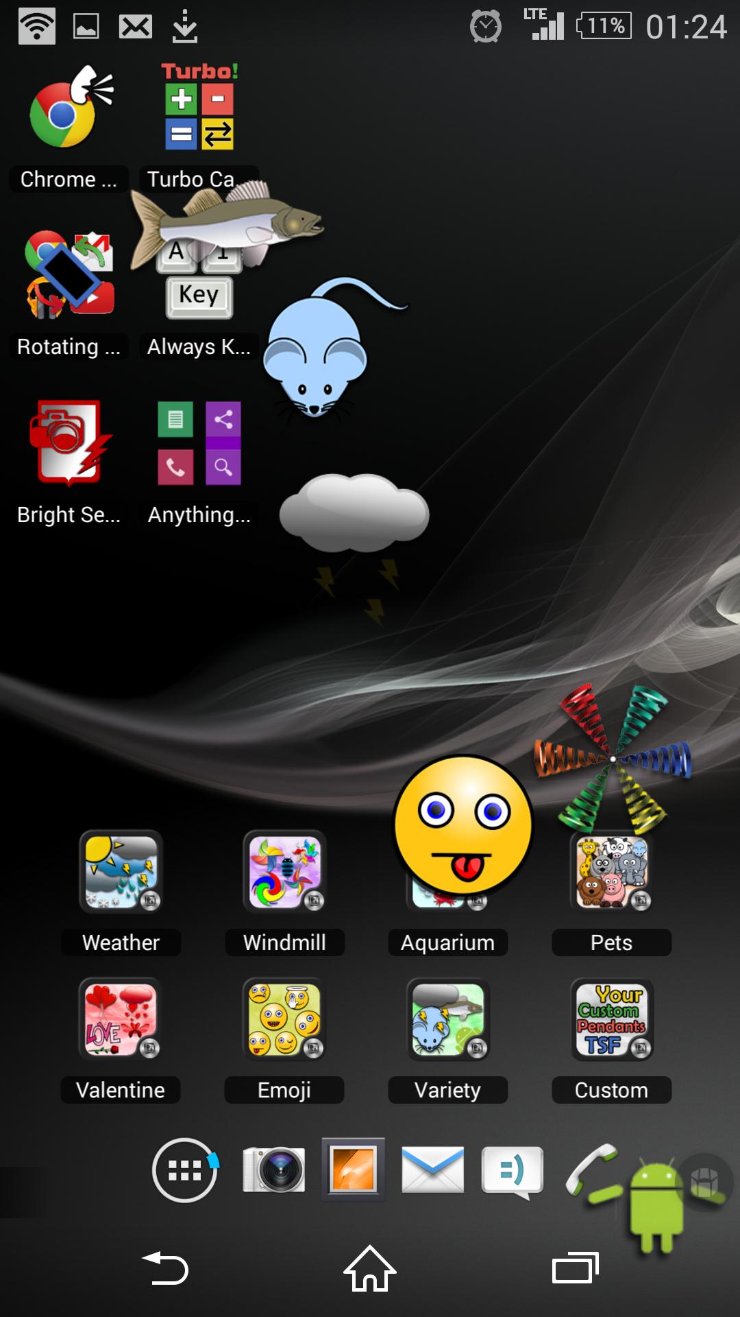 Pendants TSF Shell Animated