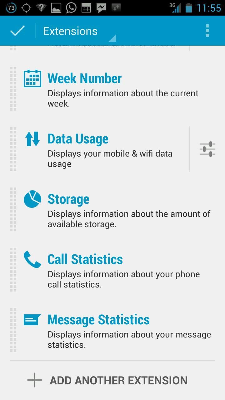 Dashclock Messstats Extension