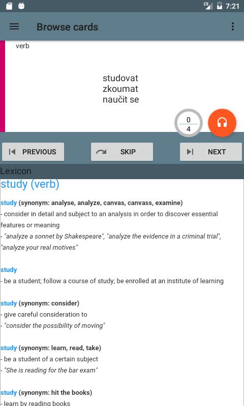 English-Czech Vocabulary FREE