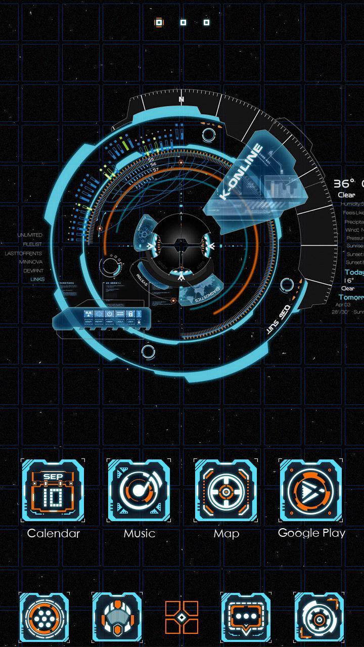 K-Online GO LAUNCHER THEME