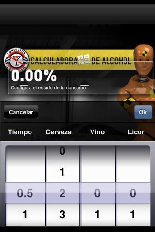 Calculadora de Alcohol