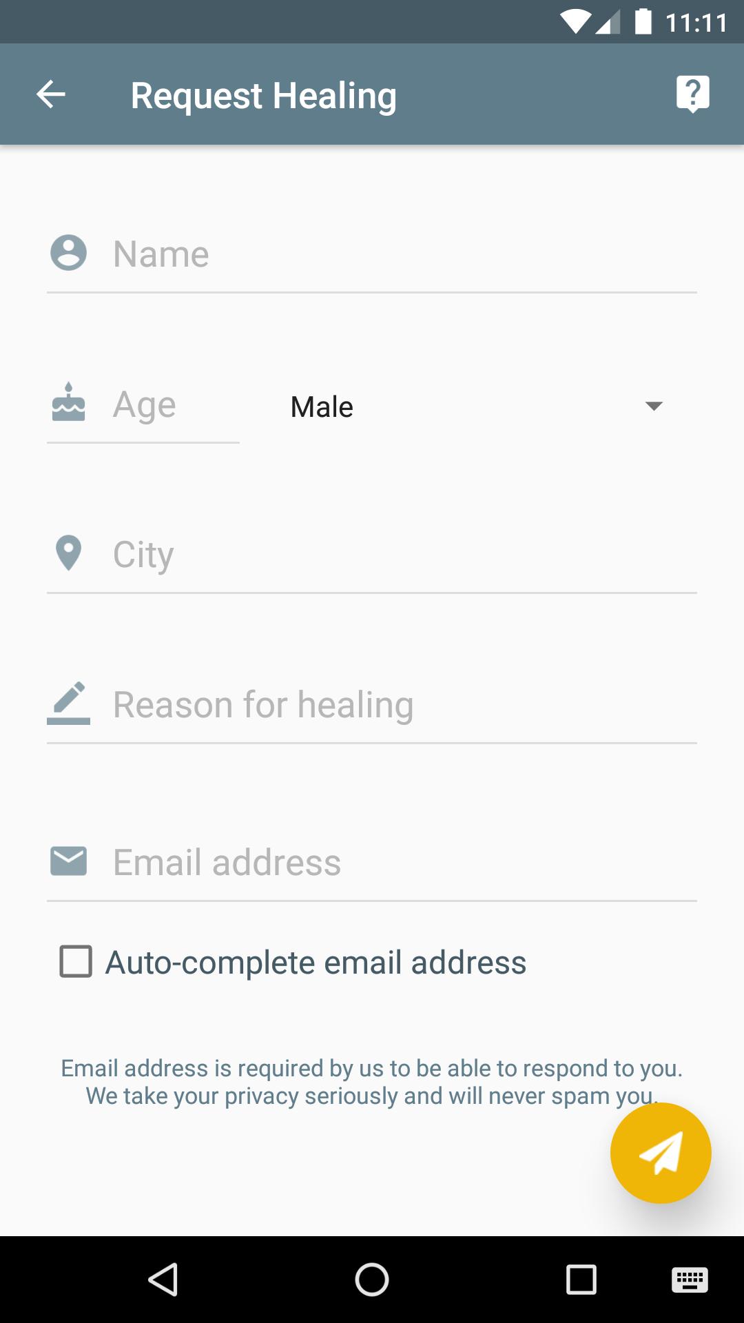 The Healing App: Heal Me!