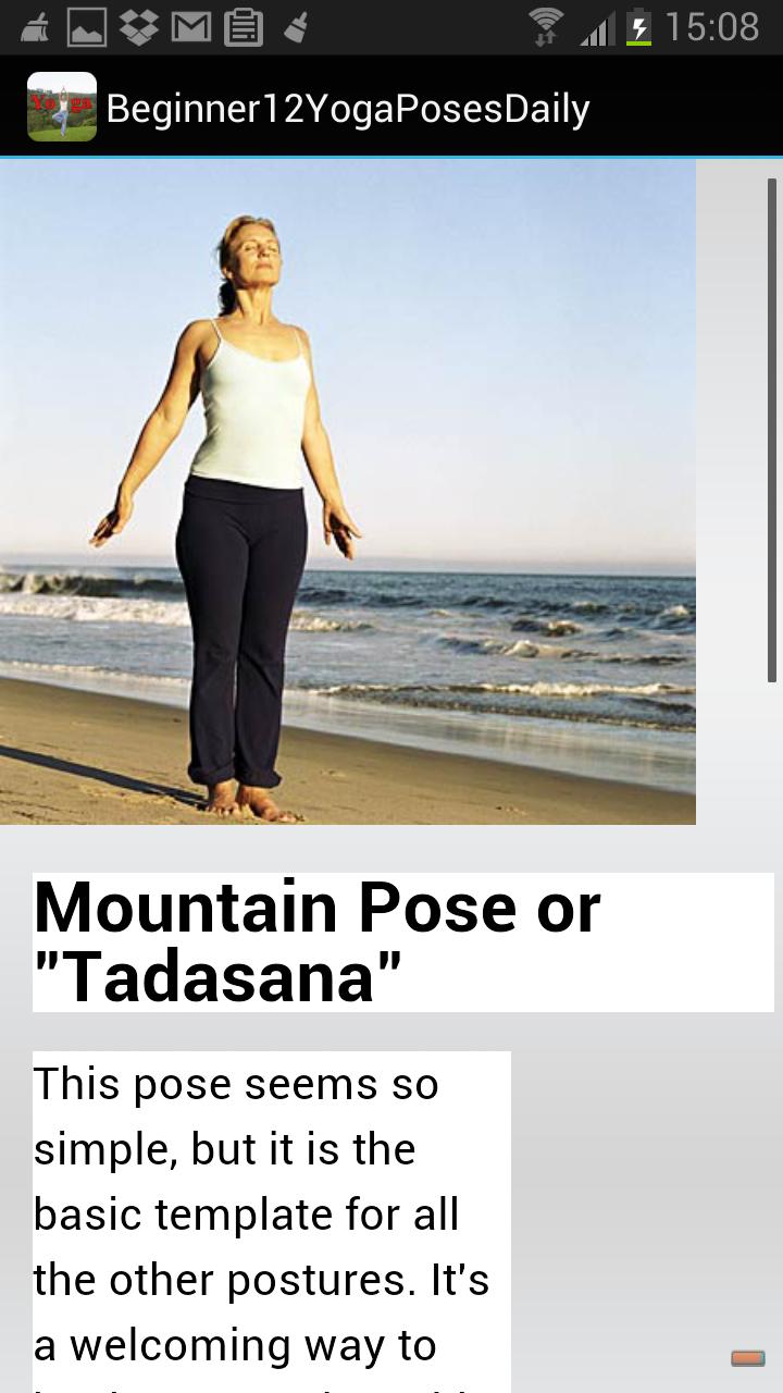 Yoga steps 12 Poses Daily