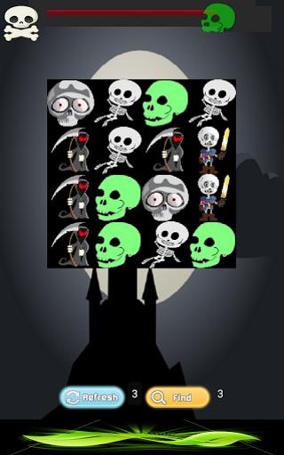 Skeleton Match Game Free