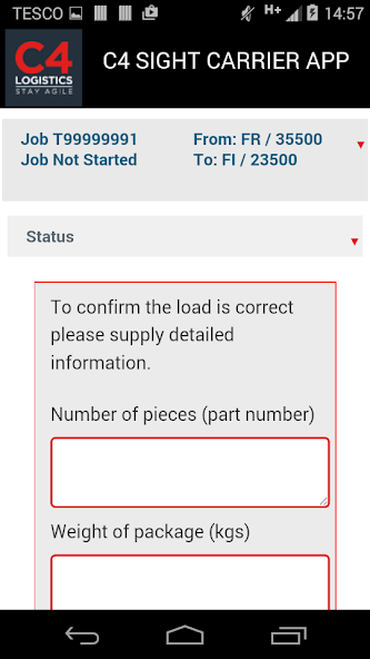 C4 SIGHT CARRIER APP