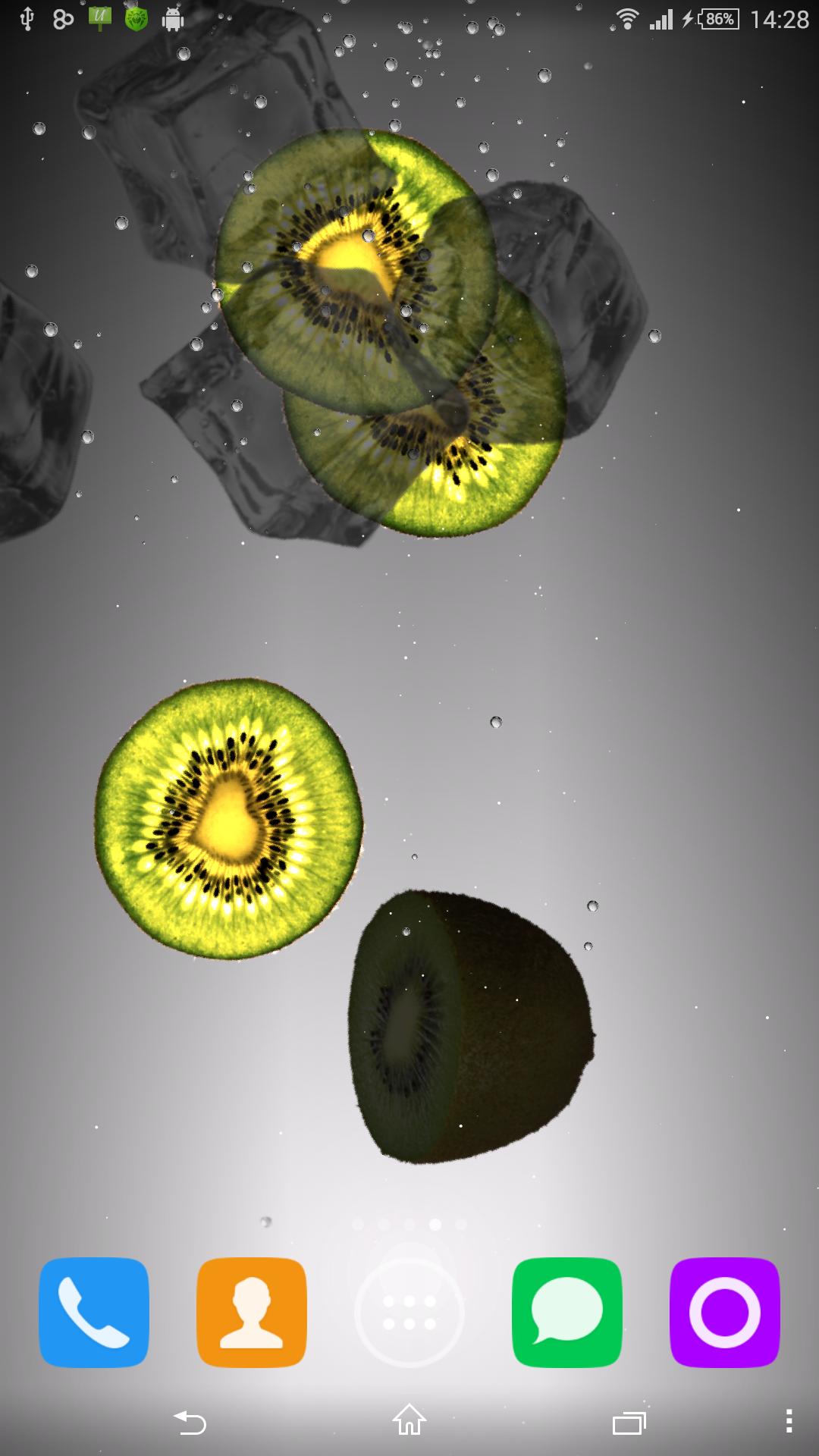 Kiwi juice - live wallpapers