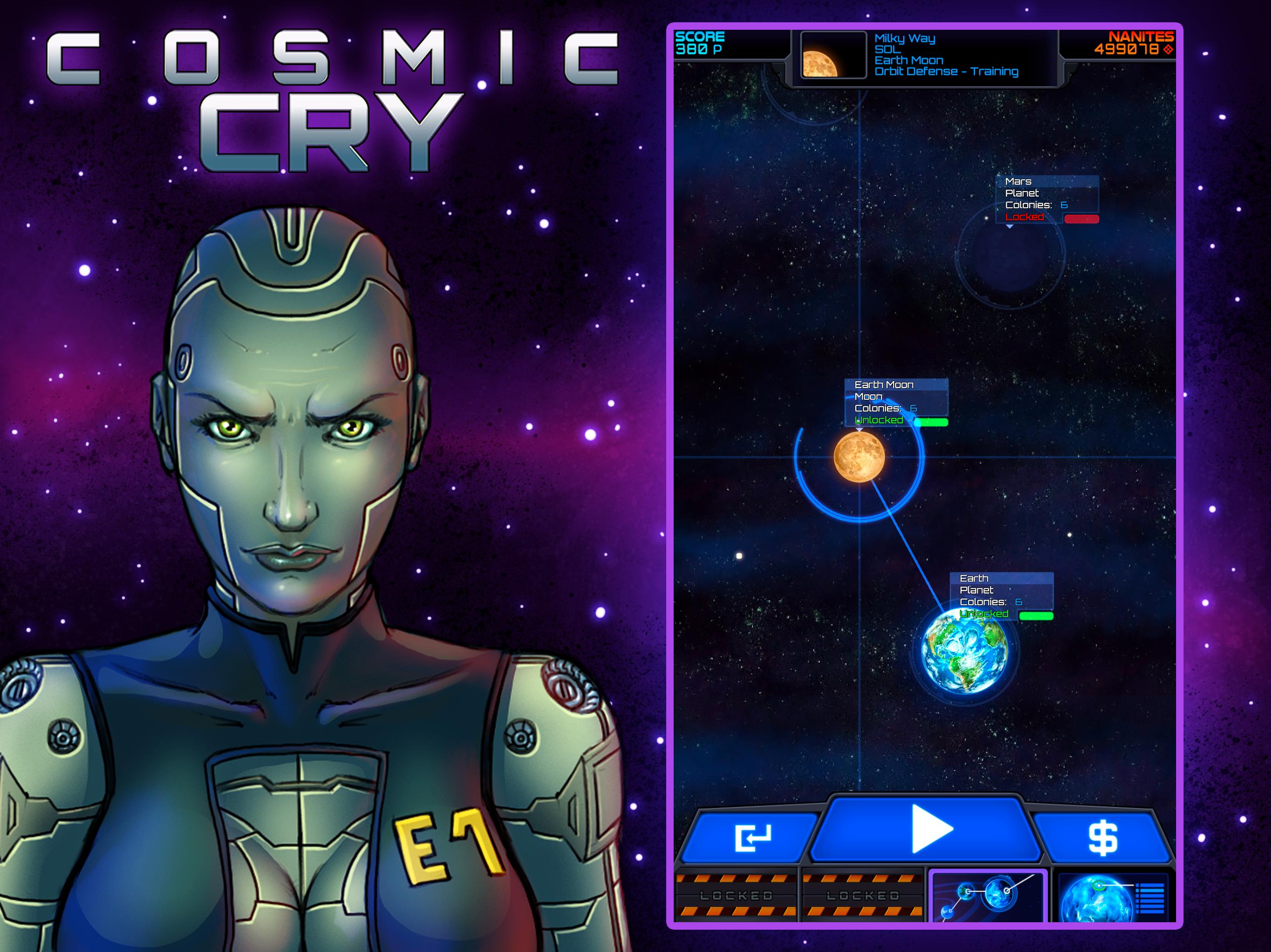 Cosmic Cry - Tower Defense Action Strategy Game TD (Unreleased)