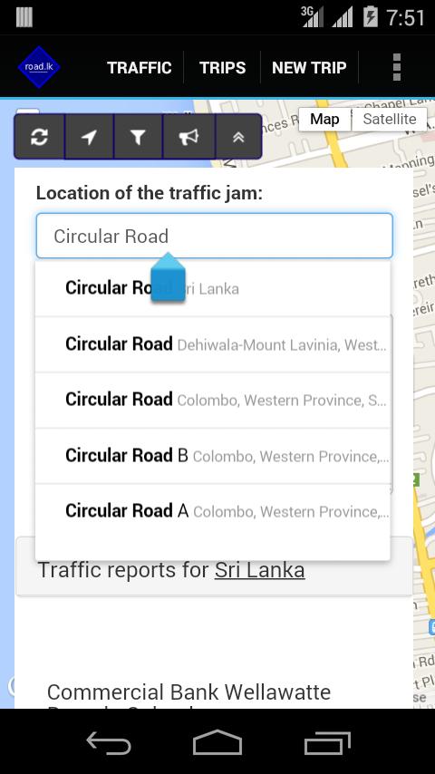 Traffic Alerts and GPS Tracker