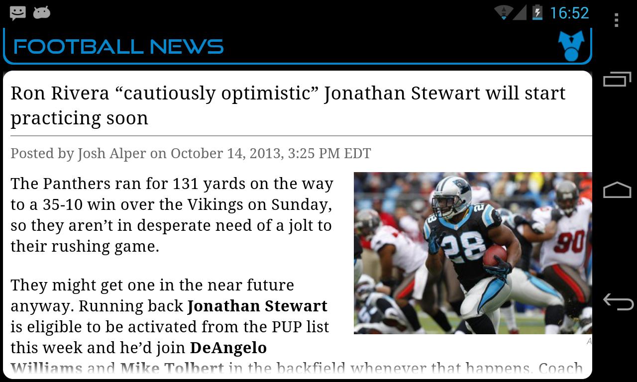 Carolina Football News